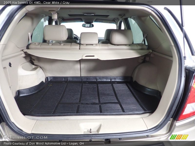 Clear White / Gray 2005 Kia Sorento EX 4WD
