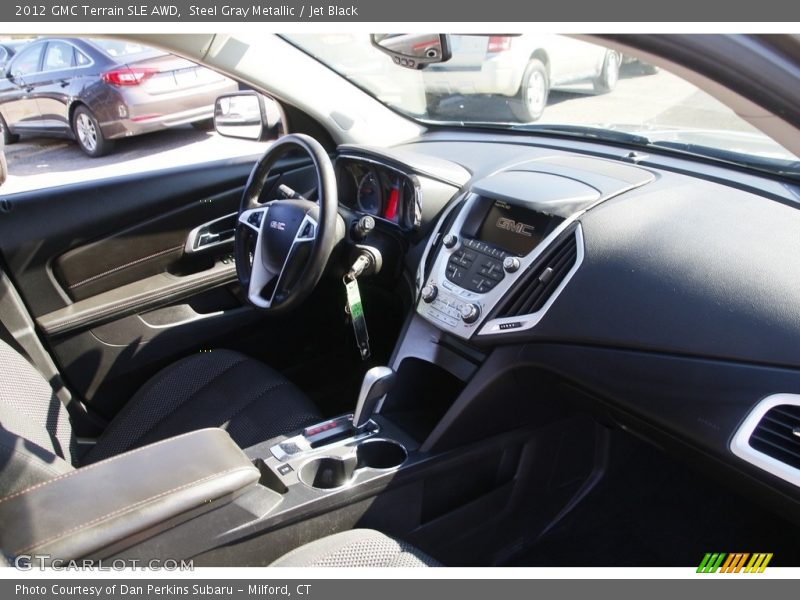 Steel Gray Metallic / Jet Black 2012 GMC Terrain SLE AWD