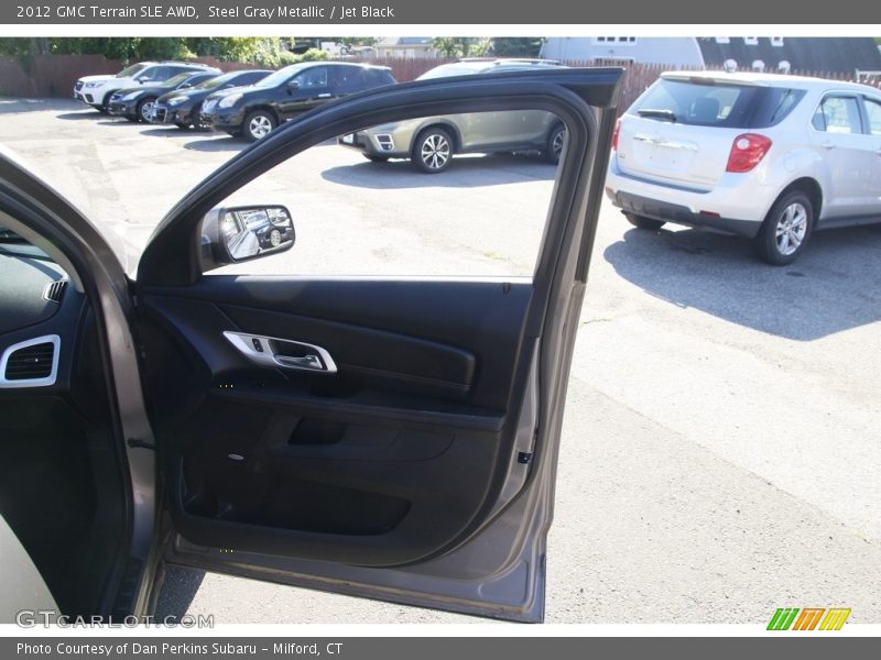Steel Gray Metallic / Jet Black 2012 GMC Terrain SLE AWD