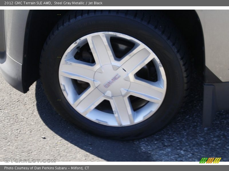 Steel Gray Metallic / Jet Black 2012 GMC Terrain SLE AWD