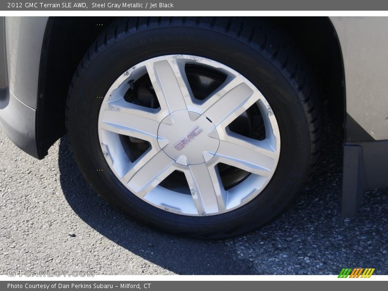 Steel Gray Metallic / Jet Black 2012 GMC Terrain SLE AWD