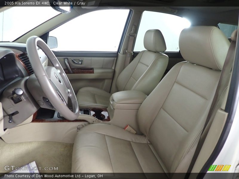 Clear White / Gray 2005 Kia Sorento EX 4WD
