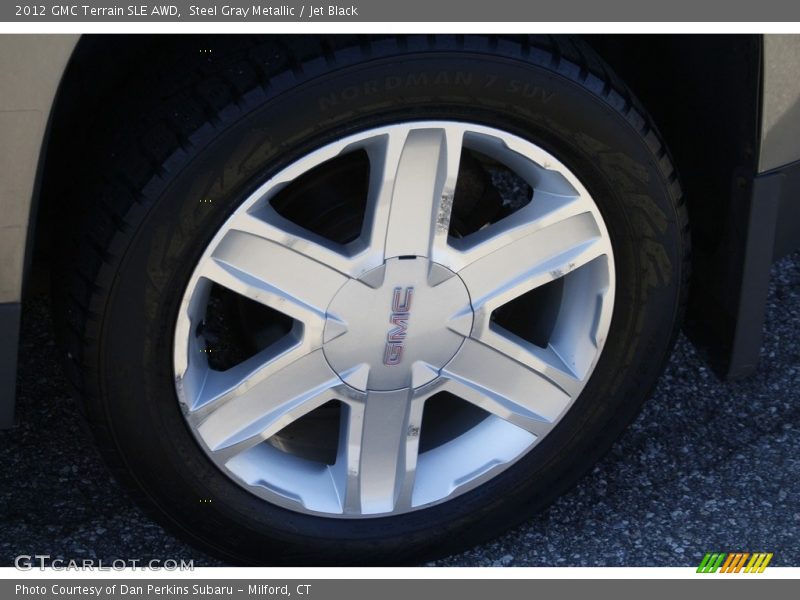 Steel Gray Metallic / Jet Black 2012 GMC Terrain SLE AWD