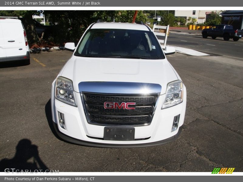Summit White / Jet Black 2014 GMC Terrain SLE AWD