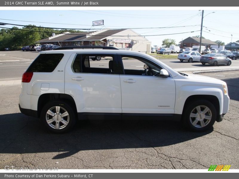 Summit White / Jet Black 2014 GMC Terrain SLE AWD