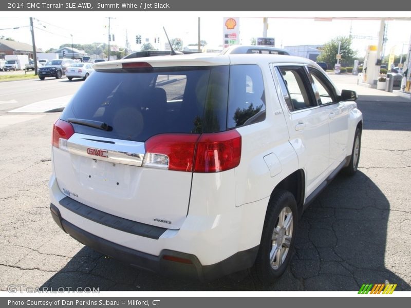 Summit White / Jet Black 2014 GMC Terrain SLE AWD