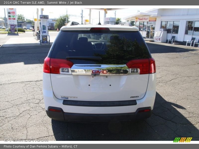 Summit White / Jet Black 2014 GMC Terrain SLE AWD
