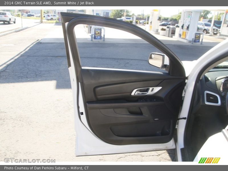 Summit White / Jet Black 2014 GMC Terrain SLE AWD
