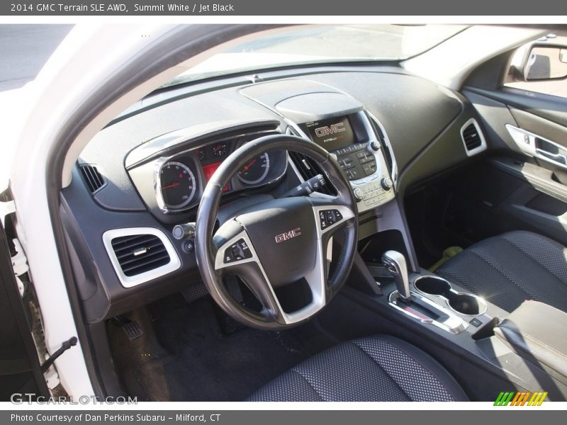 Summit White / Jet Black 2014 GMC Terrain SLE AWD