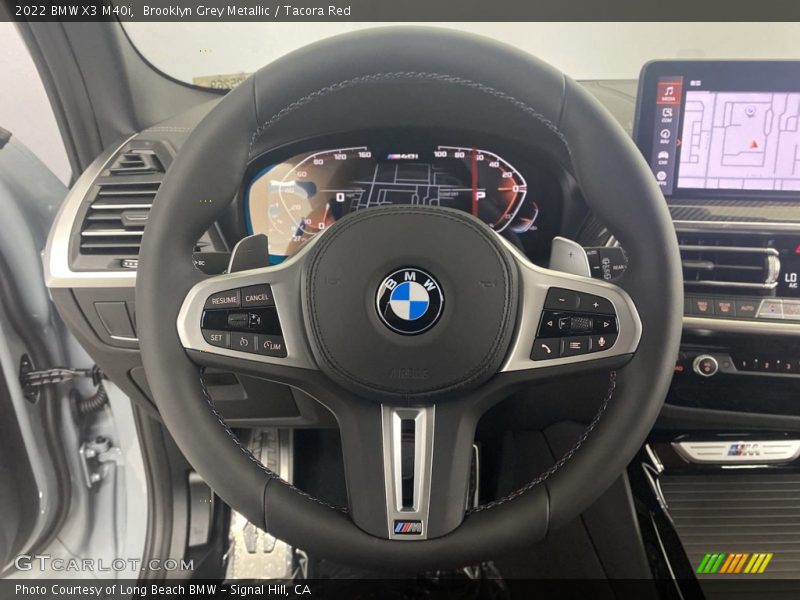  2022 X3 M40i Steering Wheel