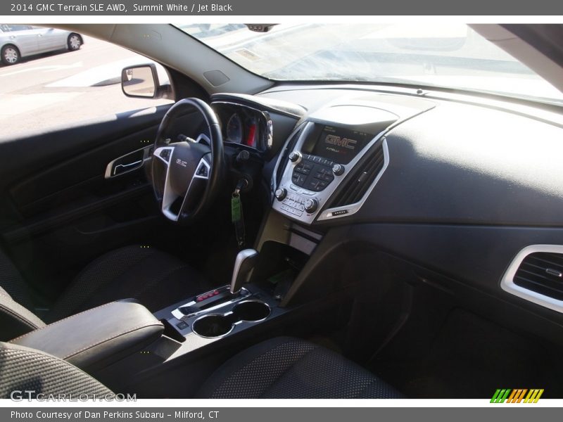 Summit White / Jet Black 2014 GMC Terrain SLE AWD
