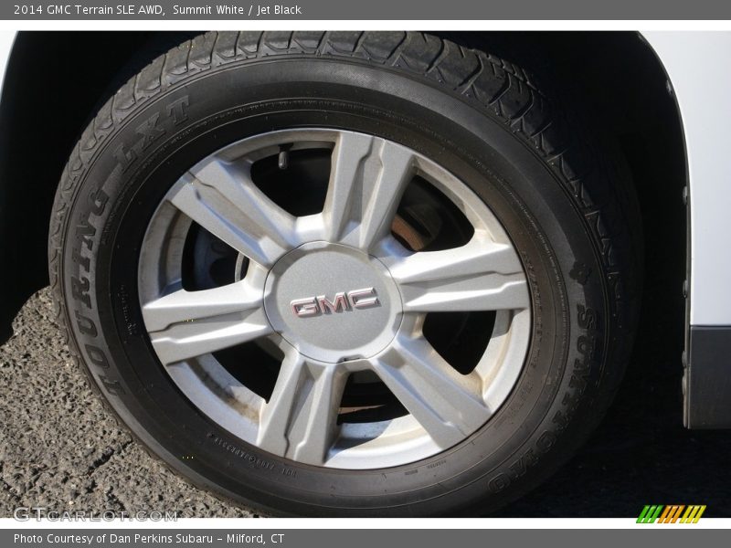 Summit White / Jet Black 2014 GMC Terrain SLE AWD