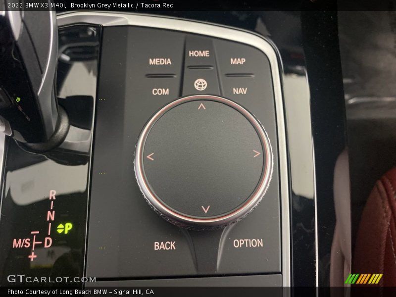 Controls of 2022 X3 M40i