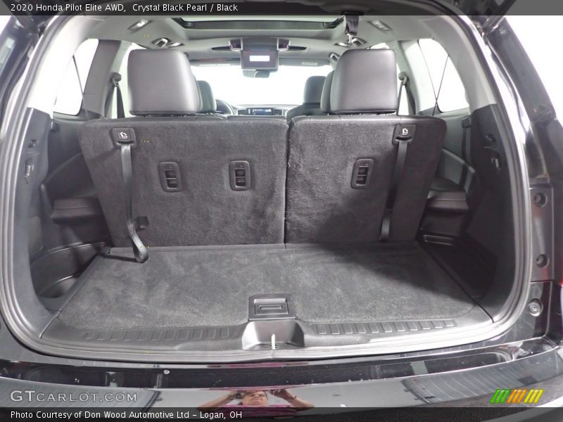 Crystal Black Pearl / Black 2020 Honda Pilot Elite AWD