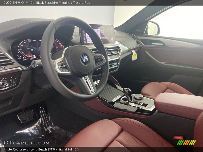 Front Seat of 2022 X4 M40i
