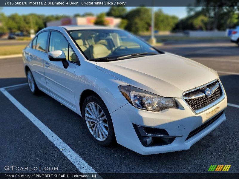 Front 3/4 View of 2015 Impreza 2.0i Limited 4 Door