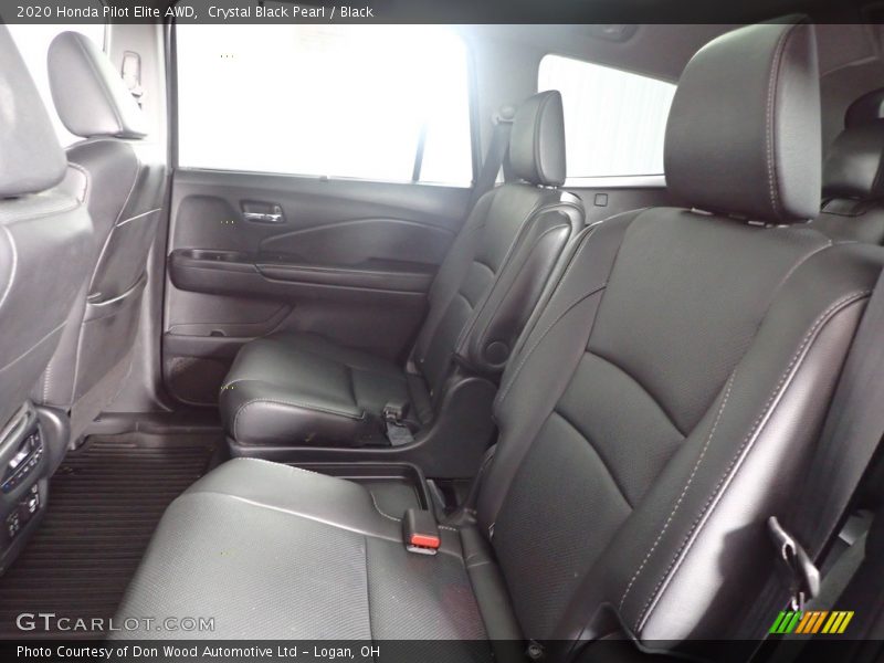 Crystal Black Pearl / Black 2020 Honda Pilot Elite AWD