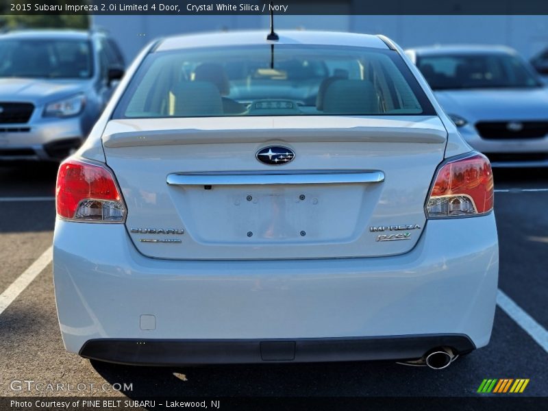  2015 Impreza 2.0i Limited 4 Door Logo