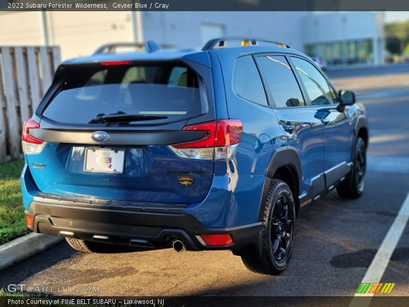 Geyser Blue / Gray 2022 Subaru Forester Wilderness