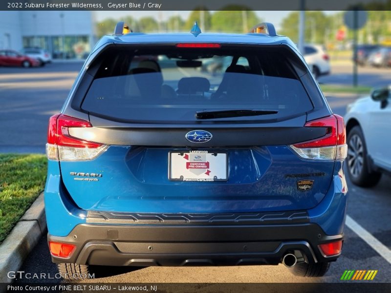Geyser Blue / Gray 2022 Subaru Forester Wilderness