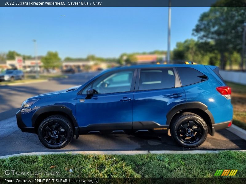 Geyser Blue / Gray 2022 Subaru Forester Wilderness