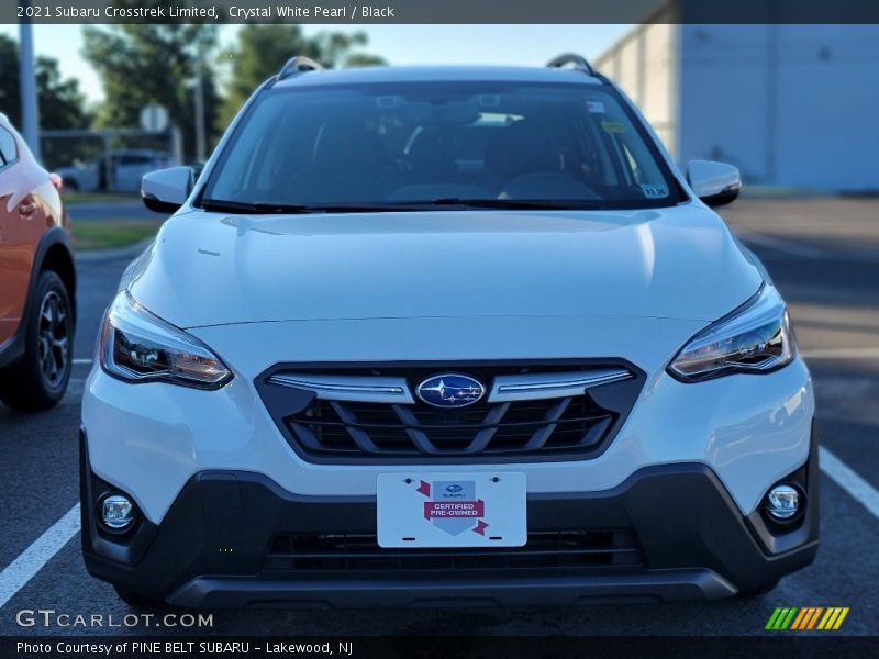 Crystal White Pearl / Black 2021 Subaru Crosstrek Limited