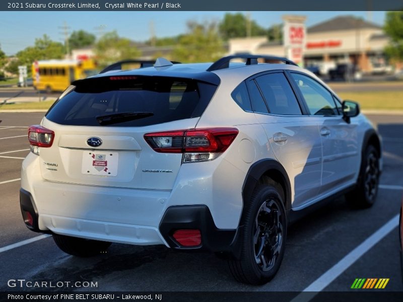 Crystal White Pearl / Black 2021 Subaru Crosstrek Limited