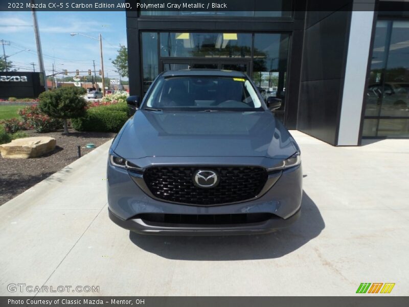 Polymetal Gray Metallic / Black 2022 Mazda CX-5 S Carbon Edition AWD