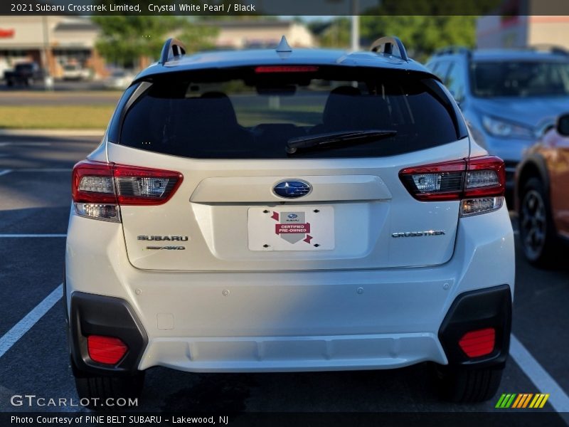 Crystal White Pearl / Black 2021 Subaru Crosstrek Limited