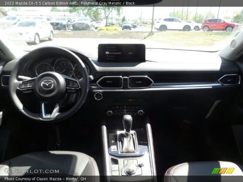 Polymetal Gray Metallic / Black 2022 Mazda CX-5 S Carbon Edition AWD
