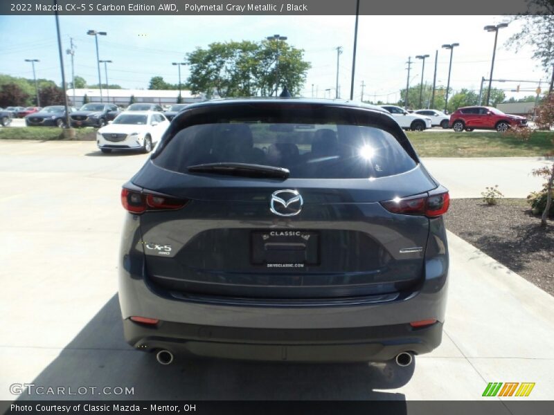 Polymetal Gray Metallic / Black 2022 Mazda CX-5 S Carbon Edition AWD