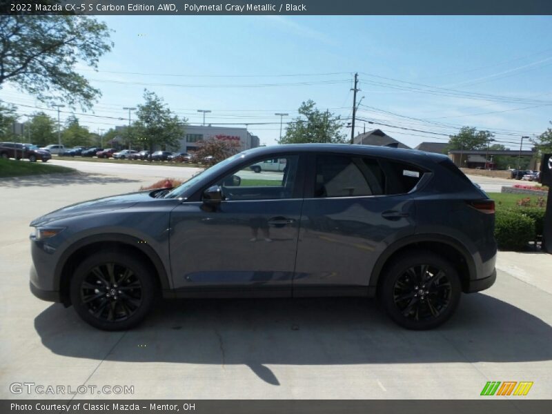 Polymetal Gray Metallic / Black 2022 Mazda CX-5 S Carbon Edition AWD