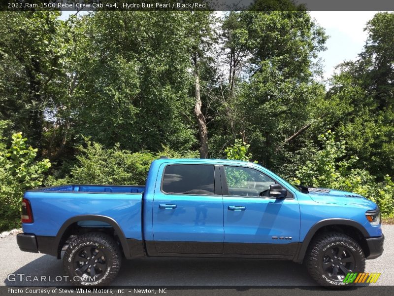  2022 1500 Rebel Crew Cab 4x4 Hydro Blue Pearl