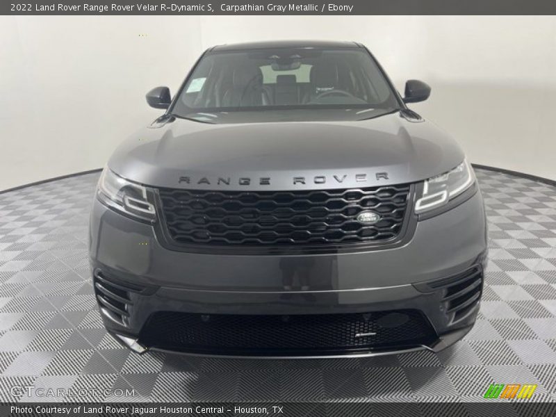 Carpathian Gray Metallic / Ebony 2022 Land Rover Range Rover Velar R-Dynamic S