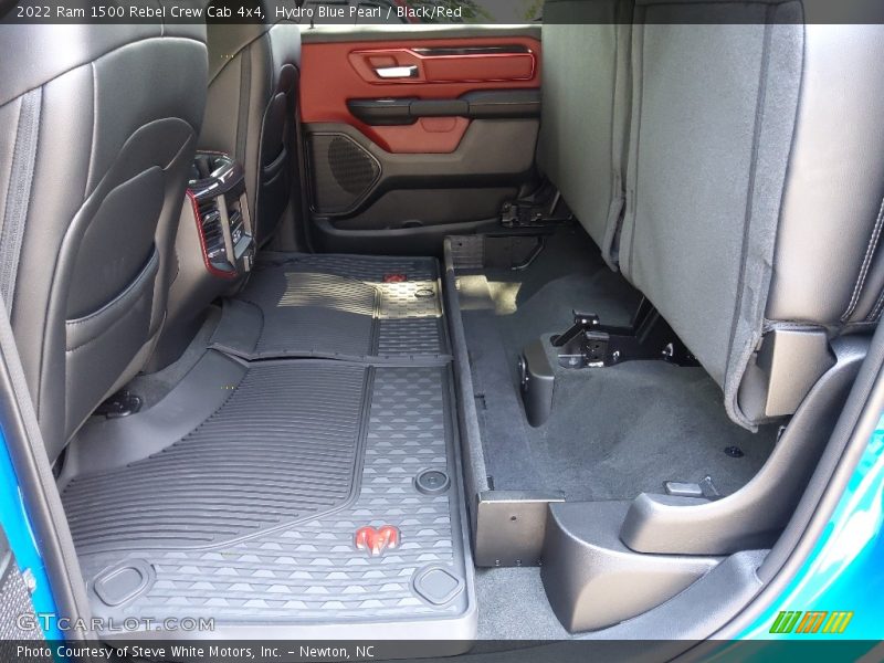 Rear Seat of 2022 1500 Rebel Crew Cab 4x4