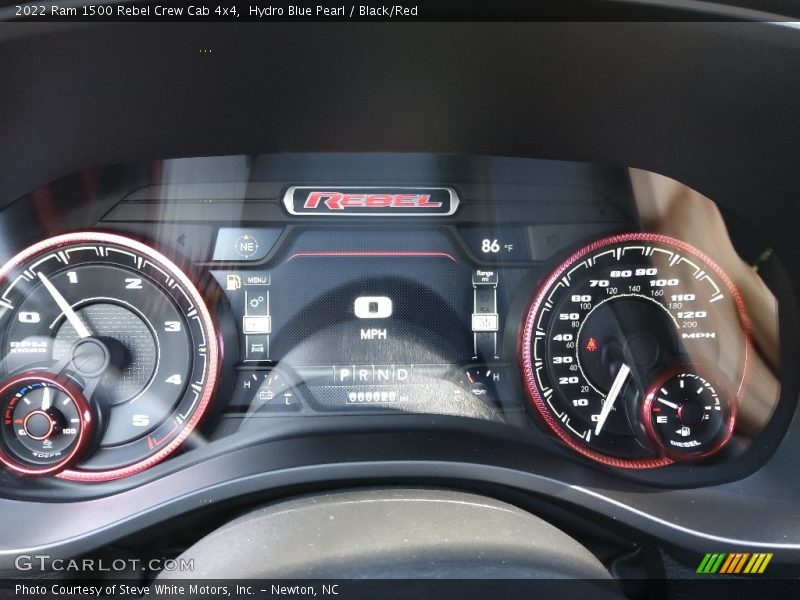  2022 1500 Rebel Crew Cab 4x4 Rebel Crew Cab 4x4 Gauges