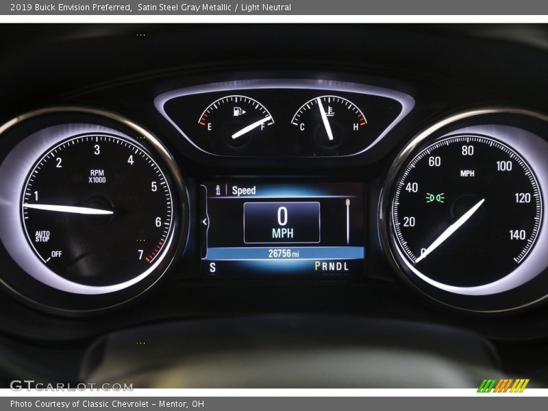  2019 Envision Preferred Preferred Gauges