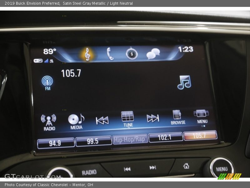 Controls of 2019 Envision Preferred