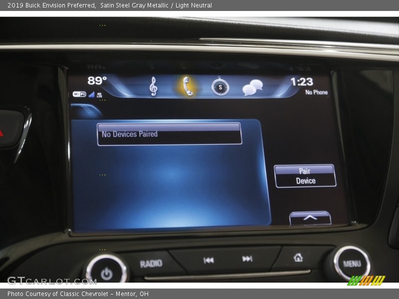 Controls of 2019 Envision Preferred