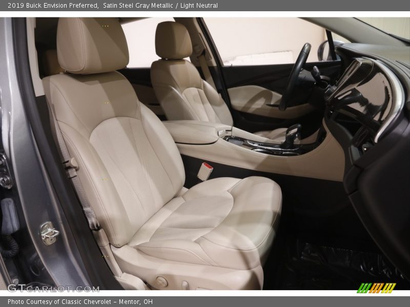 Front Seat of 2019 Envision Preferred