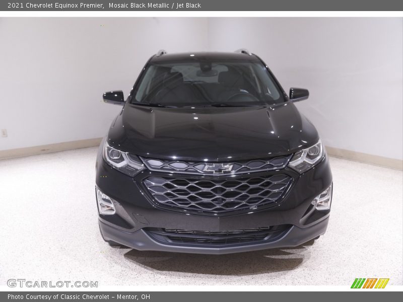 Mosaic Black Metallic / Jet Black 2021 Chevrolet Equinox Premier