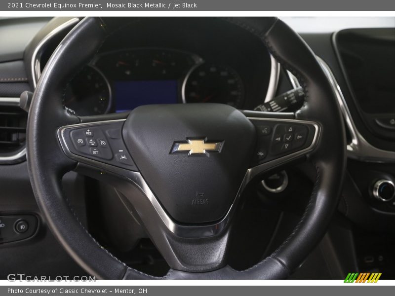 Mosaic Black Metallic / Jet Black 2021 Chevrolet Equinox Premier