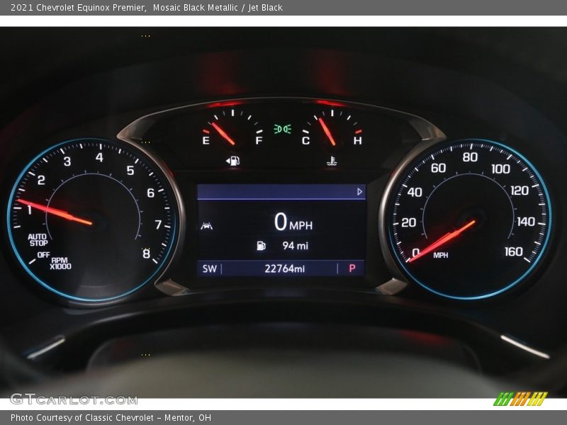 Mosaic Black Metallic / Jet Black 2021 Chevrolet Equinox Premier