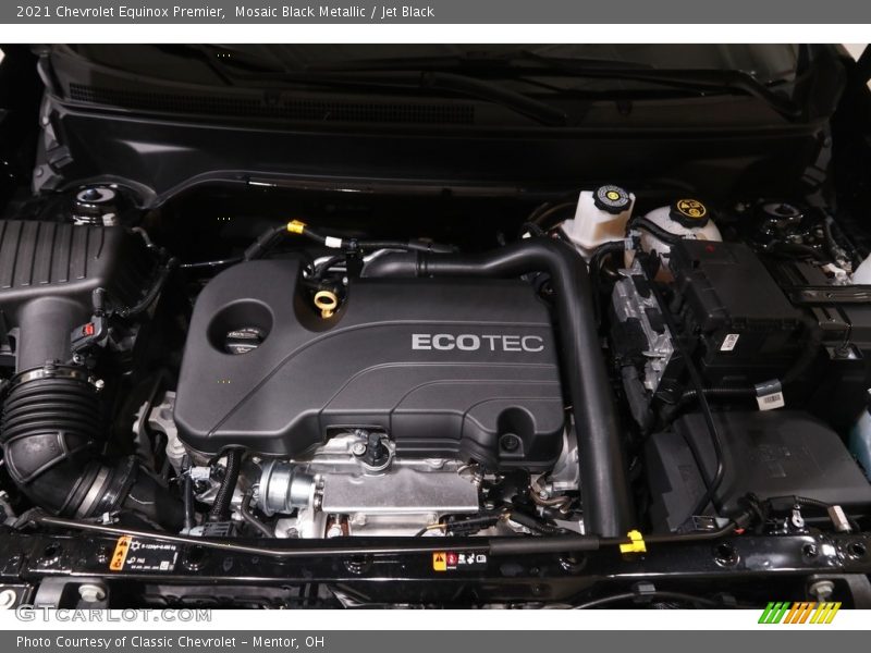 Mosaic Black Metallic / Jet Black 2021 Chevrolet Equinox Premier
