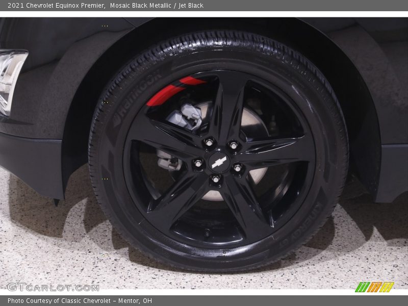 Mosaic Black Metallic / Jet Black 2021 Chevrolet Equinox Premier