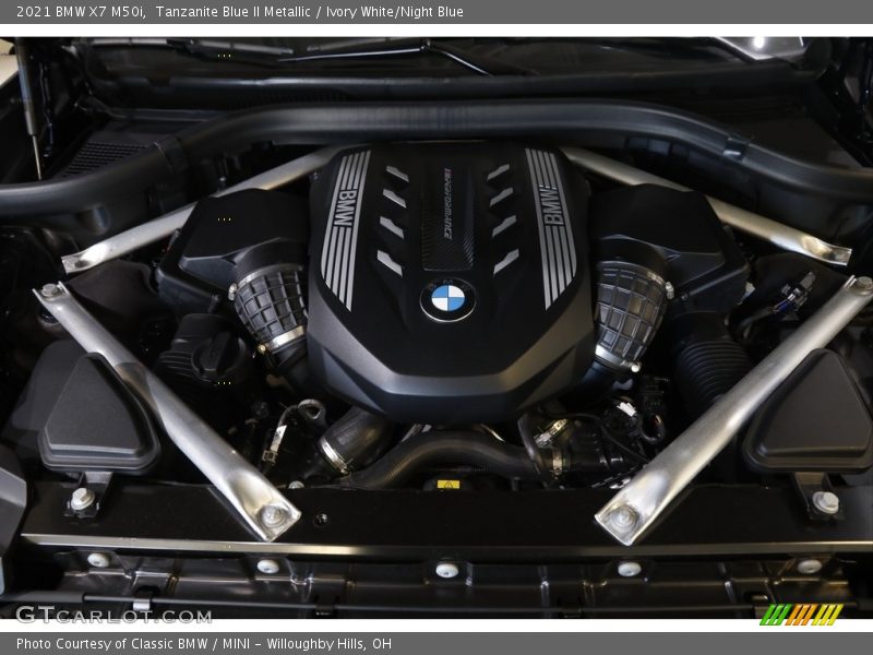  2021 X7 M50i Engine - 4.4 Liter M TwinPower Turbocharged DOHC 32-Valve V8