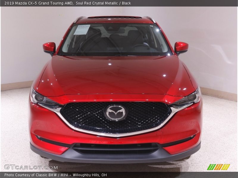 Soul Red Crystal Metallic / Black 2019 Mazda CX-5 Grand Touring AWD