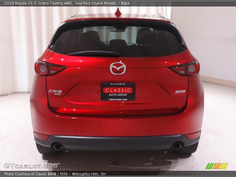 Soul Red Crystal Metallic / Black 2019 Mazda CX-5 Grand Touring AWD