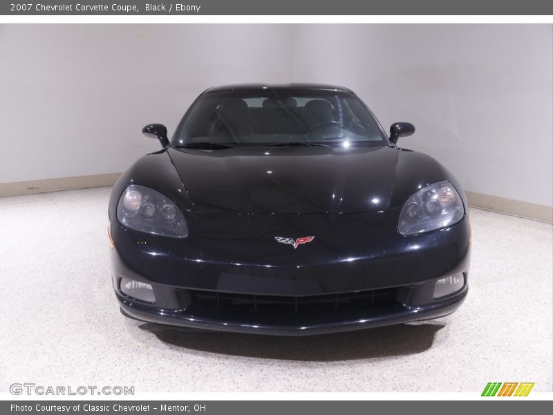 Black / Ebony 2007 Chevrolet Corvette Coupe