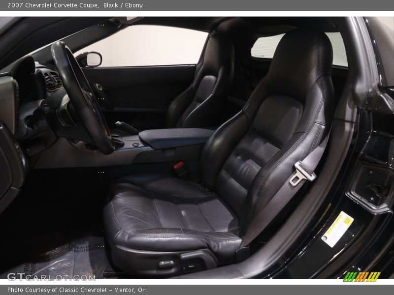 Black / Ebony 2007 Chevrolet Corvette Coupe